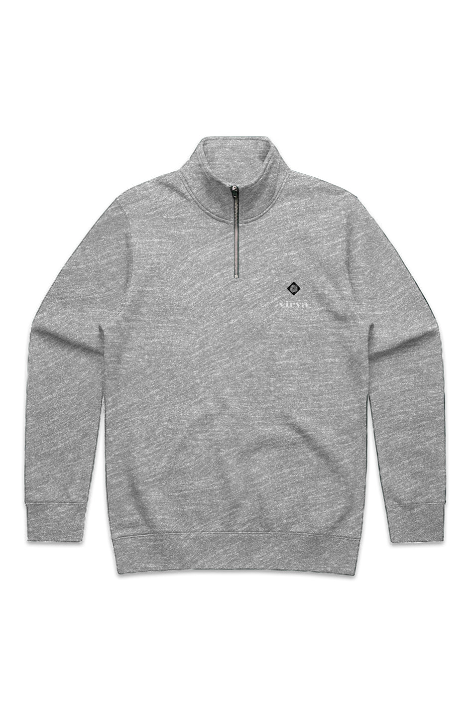 manor logo half zip