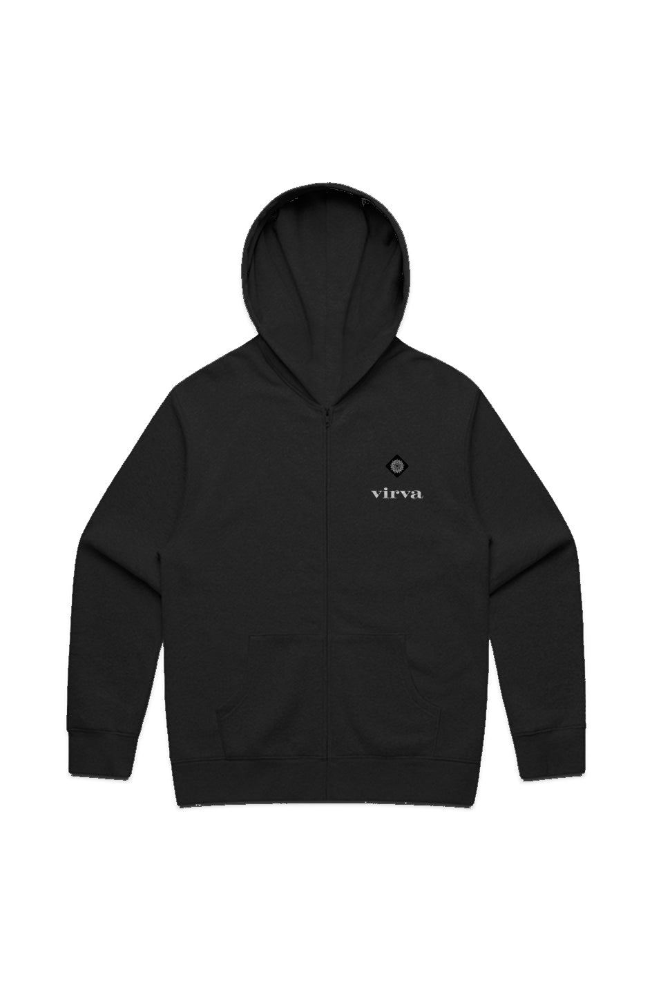 logo zip hoodie 